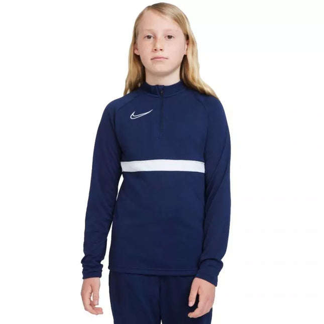 Nike Academy 21 Dril Top Jr CW6112 451 džemperis
