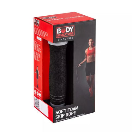 Kūno dizaino šokinėjimo virvė su reguliuojama virve BK 725