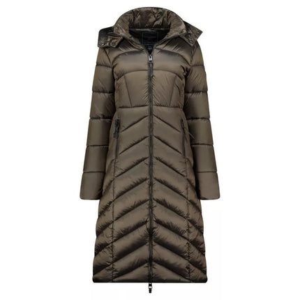 Geographical Norway Blanche ilga chaki spalvos moteriška striukė (WZ5491F/GN-Kaki)