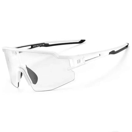 Rockbros 10172 Fotokrominiai UV400 Dviračių Akiniai - Balti