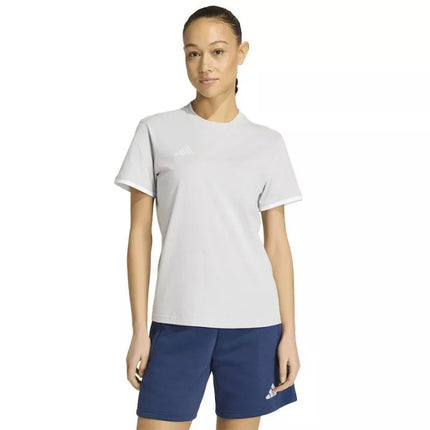 adidas Entrada 26 Tee women's gray JZ6680