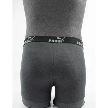 Puma Men's Boxer Briefs 9-Pack Black Gray Khaki Comfortable Cotton