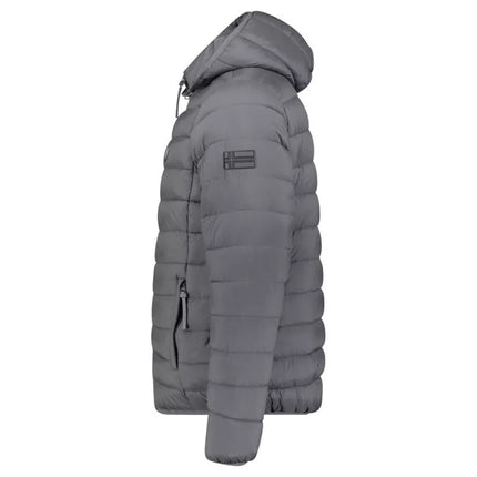 Geographical Norway men's jacket AMIGOTAL HOOD DB DGREY MEN 233 DARK GRAY (WZ5179H/GN-GRIS FONCÉ)