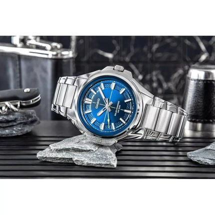 CASIO Saulės energija varomas vyriškas laikrodis MTP-RS100D-2AVDF + Dėžutė