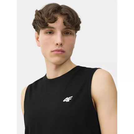 Men's sleeveless shirt (SET OF 3 T-SHIRT) 4F 4FWSS25TSLEM288-90S
