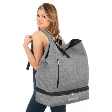 ENERO CAMP GREY BACKPACK WITH THERMAL INSULATION COMPARTMENT