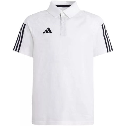 adidas Tiro 23 Varžybų Medvilniniai Marškinėliai Vaikams Balta IC4576