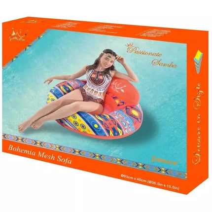 INFLATABLE WATER CHAIR BOHO 93x40CM 33115