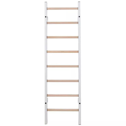 Gimnastikos medinė ir metalinė sieninė kopėtėlė su 4 rankenomis BENCHK 200W