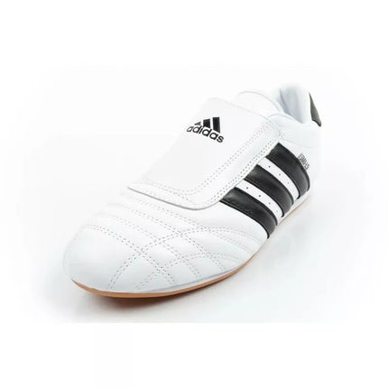 Adidas women's Taekwondo sports shoes white leather slip-on
