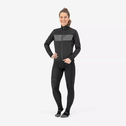Rogelli ATTQ women's winter jacket gray-black L
