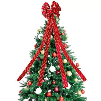 CHRISTMAS TREE BOW 33x130CM