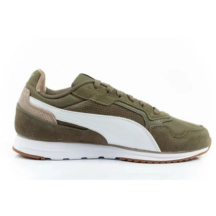 Puma Softride ST Miler vyriški sportbačiai, madingi ir patogūs, alyvuogių spalvos