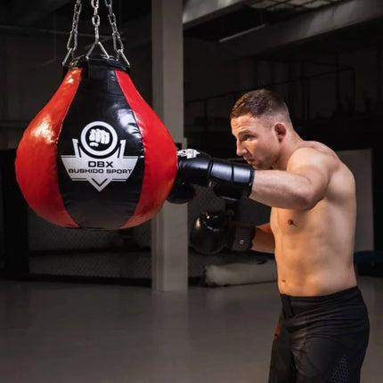 15 kg - SK15 Bokso kriaušė - Juoda - Raudona
