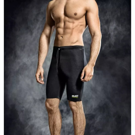 SELECT PROTECTOR SHORTS 6400 balta/juoda su apsauga ir šilumos išlaikymu, 2 spalvų.