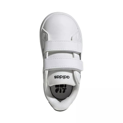 Adidas Grand Court 3.0 vaikiški bateliai, balti, HP3534