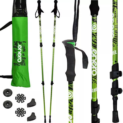 NORDIC WALKING KELIONINĖS LAZDOS SU DĖKLU ENERO