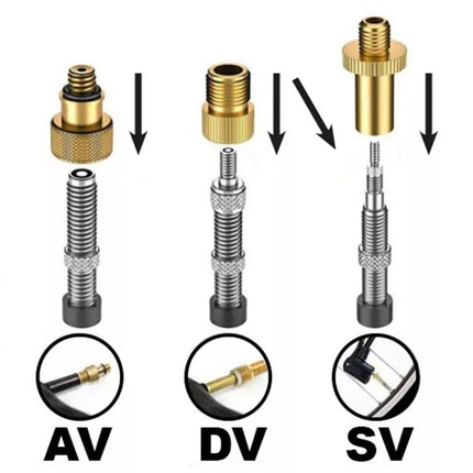 SET OF 14 ADAPTERS FOR DUNLOP PUMP