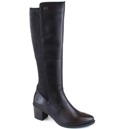 Rieker izoliuoti batai su gumine juosta, oda W Y2050-00 RKR638