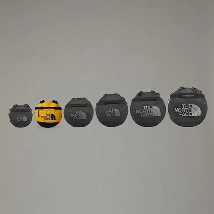 The North Face NF0A52ST 50L nailono, poliesterio juodas, oranžinis kelioninis krepšys