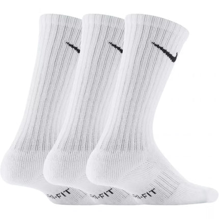 Nike Performance Cushioned Crew 3P Jr SX6842 100 kojinės