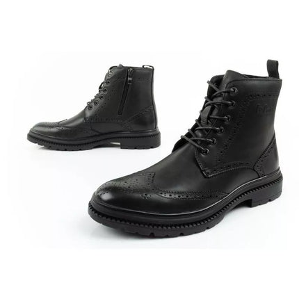 Lee Cooper men's shoes Chelsea boots elegant leather black