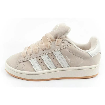 Adidas women's sports shoes Campus 00s leather sneakers beige