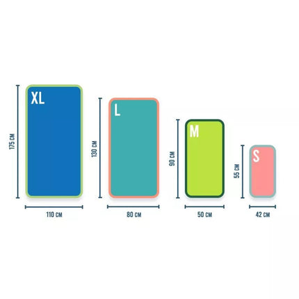 Meteor rankšluostis M 50 x 90 cm juodas 31575