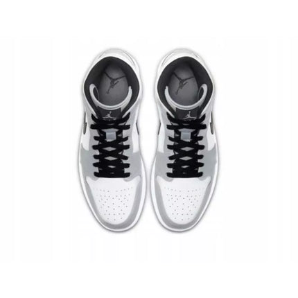 Vyrų Air Jordan 1 Mid Light Smoke Grey batai - 554724-092
