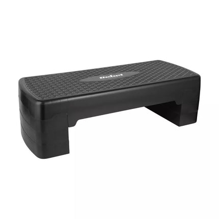 Rebel Active Step for Aerobics and Fitness, 3 Steps, 68 cm, Black RBA-3227-BK