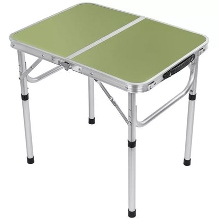 Sulankstomas kempingo stalas 60x45x25/56cm žalias