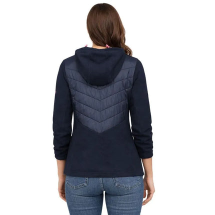 Geographical Norway Tulka Navy Db Lady 0124 tamsiai mėlynas moteriškas flisinis džemperis (WZ6442F/GN-Navy)