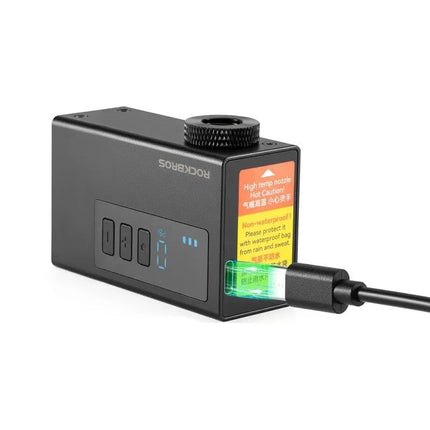 Belaidis siurblys Rockbros AS240 PRO, 120 psi kompresorius, 420 mAh - juodas