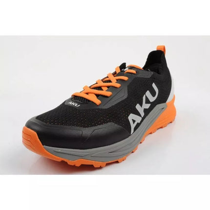 Aku men's outdoor trekking shoes Aira comfortable hiking black gray orange