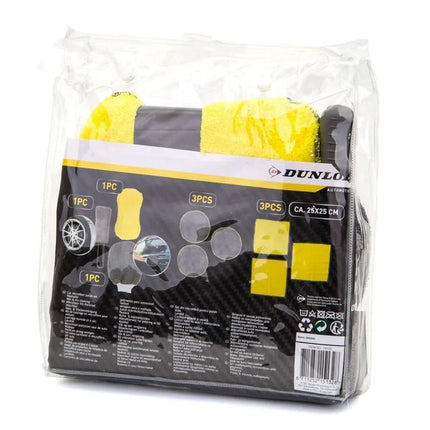 DUNLOP CAR WASH KIT 9 PIECES