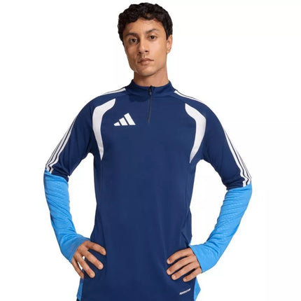 Vyriškas adidas Tiro 26 varžybų treniruočių viršutinis drabužis, tamsiai mėlynas JY6398
