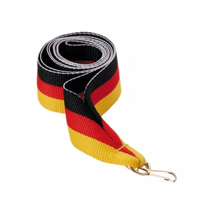 22 mm ribbon - black, red, and yellow