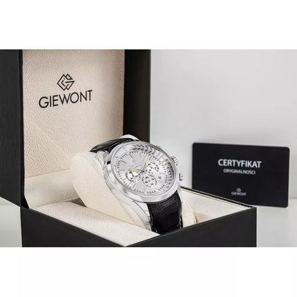 Giewont Chronograph Sapphire Silver Men's Watch GW7650-A1