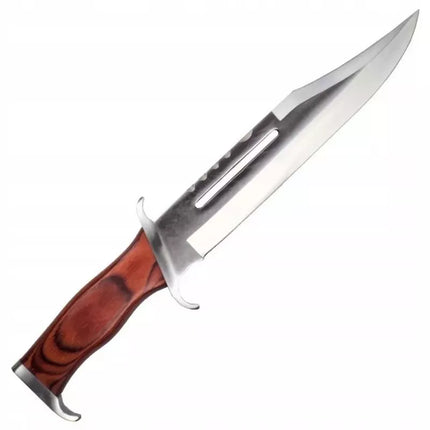 Rambo III Kino klasikos 425 mm peilis su odine makštimi (CC-H3)