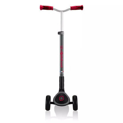 Globber Master Prime 3 ratų paspirtukas / Juodas - Nauja raudona 664-102