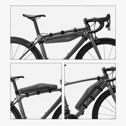 Rockbros AS-052 Waterproof Bike Frame Bag - Gray