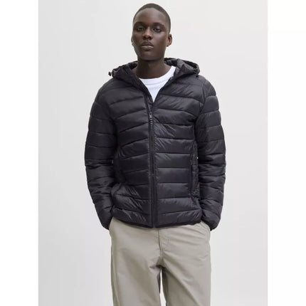 Jack&Jones vyriška pūkinė striukė JJEBRADLEY LIGHT BODYWARMER COLLAR NOO 12280970 JUODA