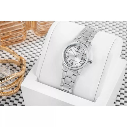 Moteriškas laikrodis CASIO LTP-V002D-7BUDF + DĖŽUTĖ