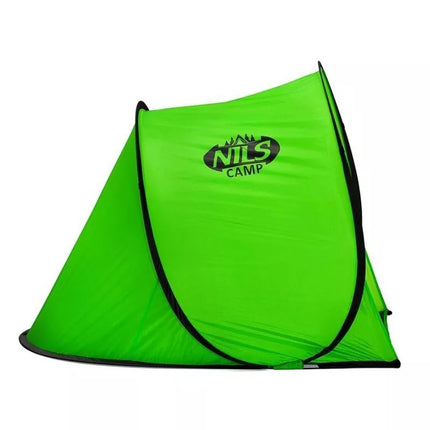 NILS CAMP NC3173 automatinė paplūdimio palapinė, žalia