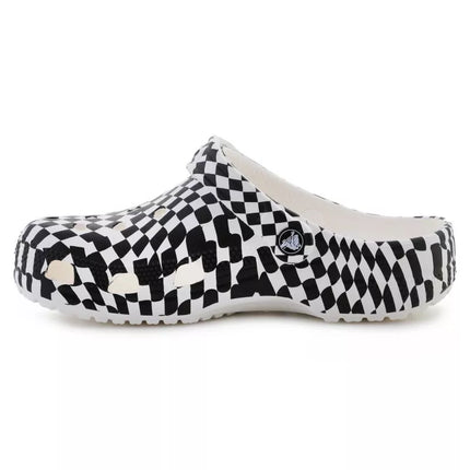 Crocs Classic iškreiptų languotų klumpių 211007-103 šlepetės