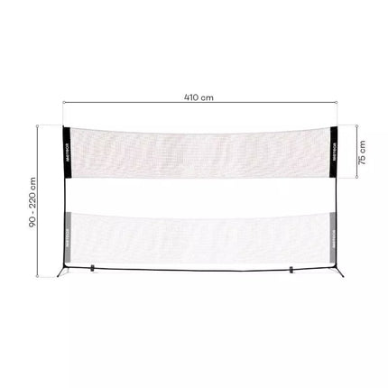 Meteor badminton net