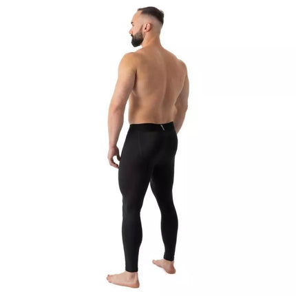Long black training leggings - CSL - S