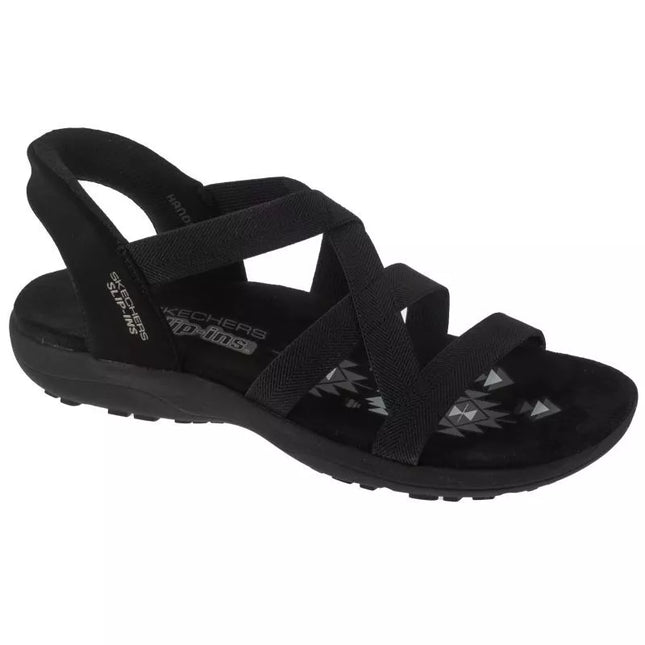 Skechers Slip-Ins: Reggae Slim - Tampri lanksti 163460-BBK Juoda 36
