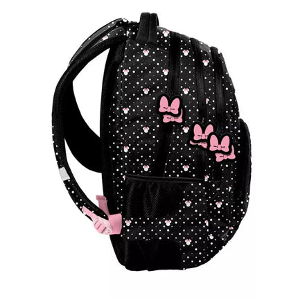 PASO x Minnie Mouse School Backpack Black Satchel - DM23VV-278