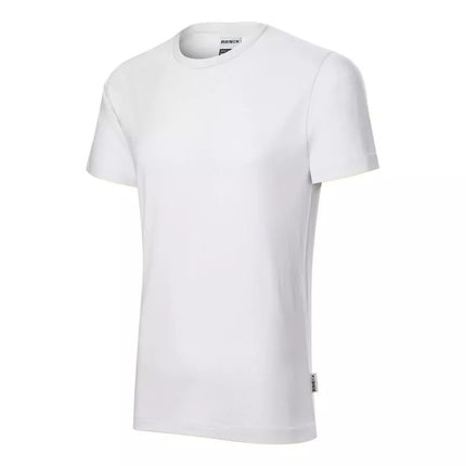 Vyriški marškinėliai „Resist heavy“ (balta (prekinio ženklo etiketė))